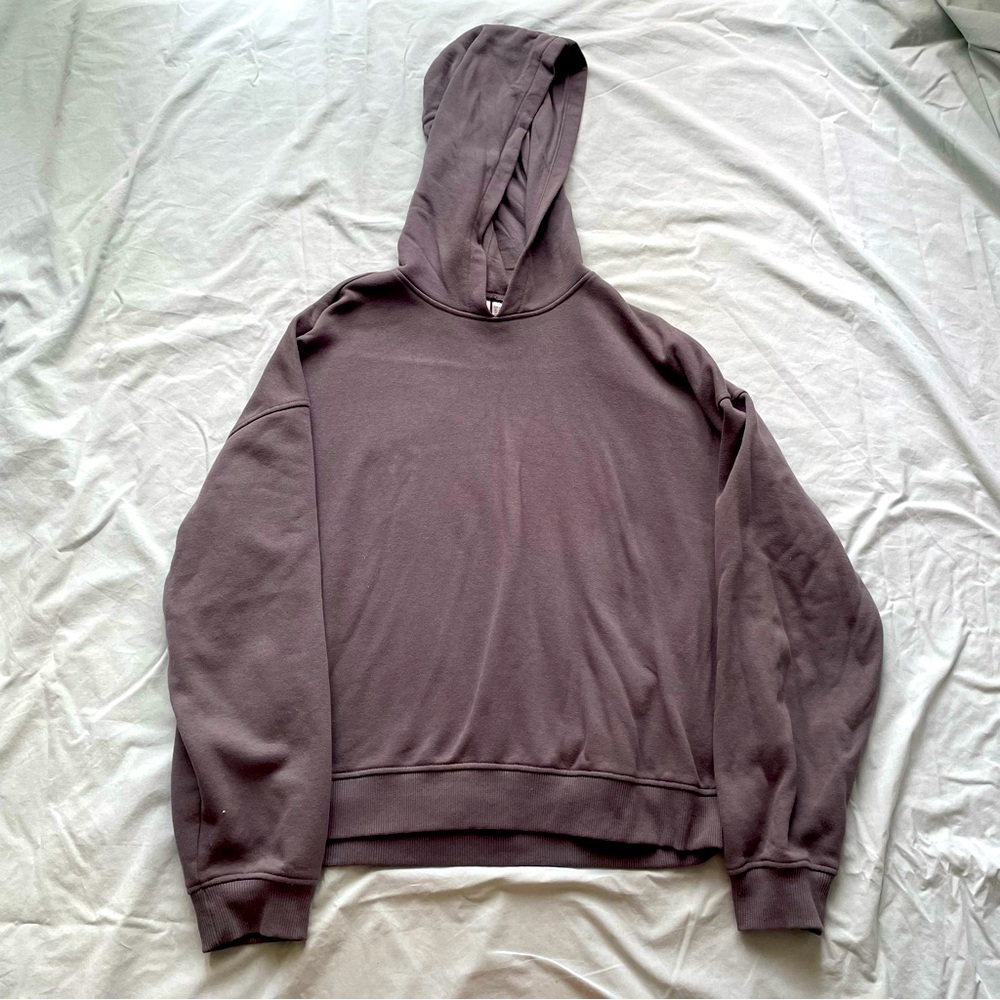 Divided grey hoodie
